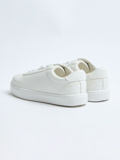 Sneakers basse in similpelle