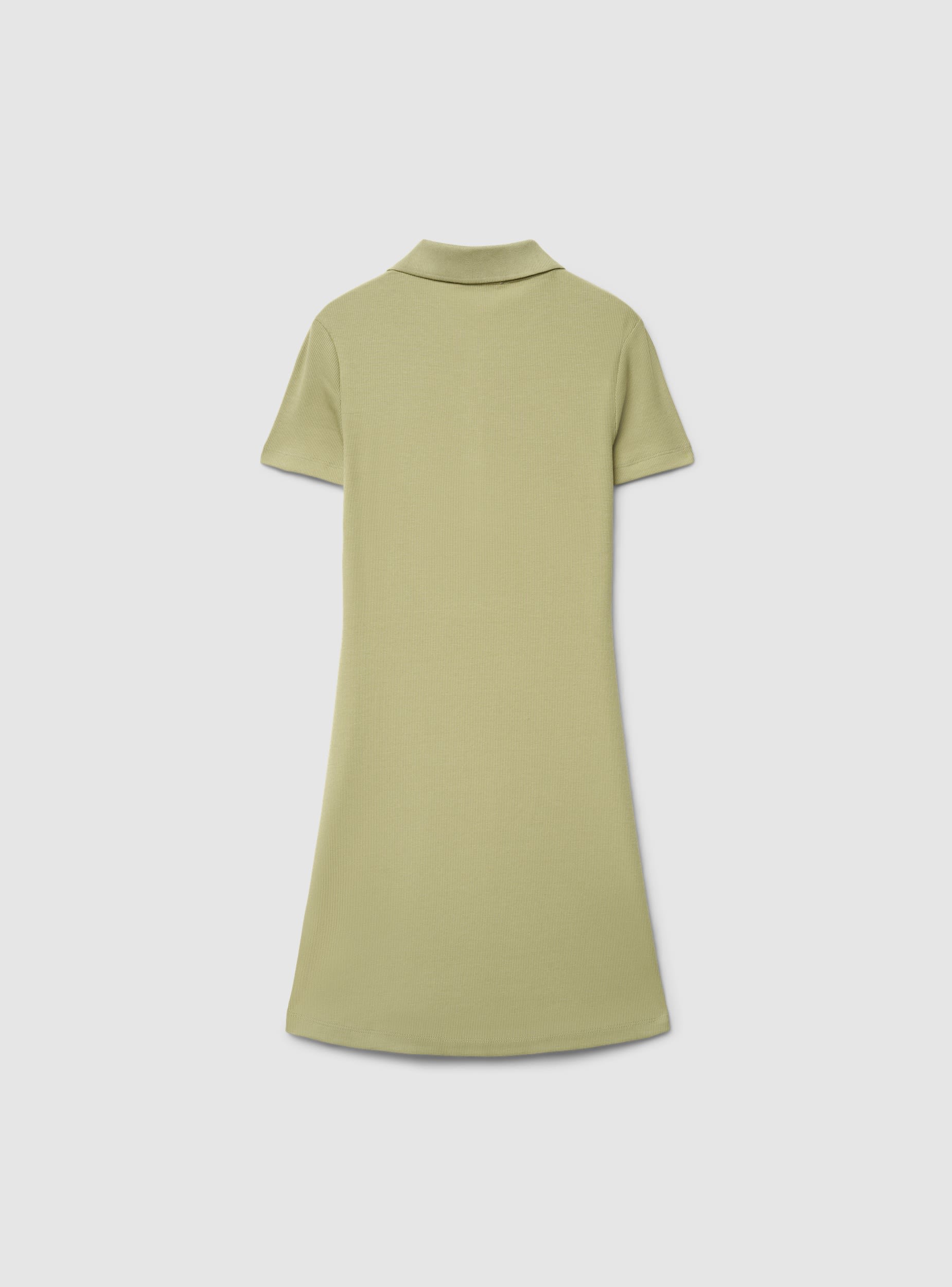 Solid colour polo dress - Terranova Solid colour polo dress - Terranova