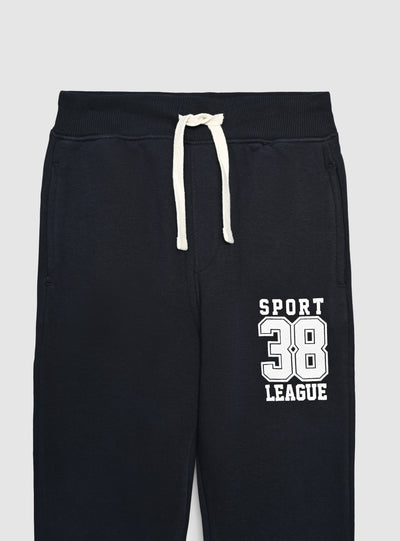 Pantaloni tuta lunghi con stampa lettering