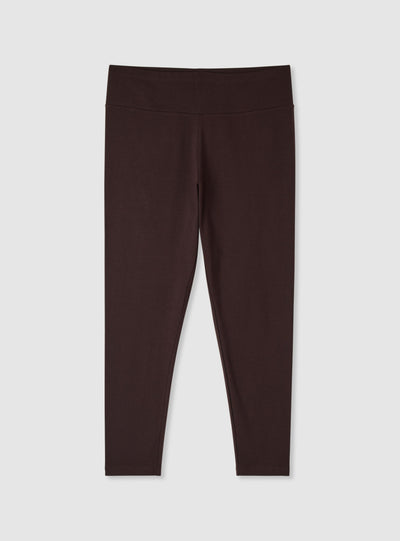 Leggings lunghi a tinta unita