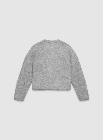 Cardigan ampio con bottoni
