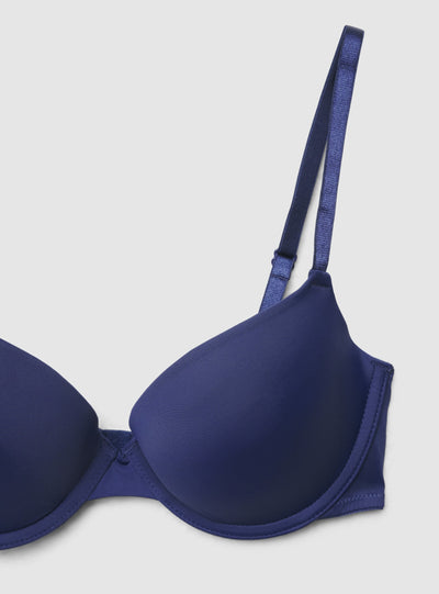 Reggiseno imbottito a tinta unita