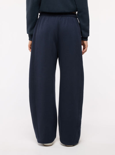 Pantaloni tuta lunghi tinta unita