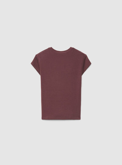 T-shirt aderente a tinta unita