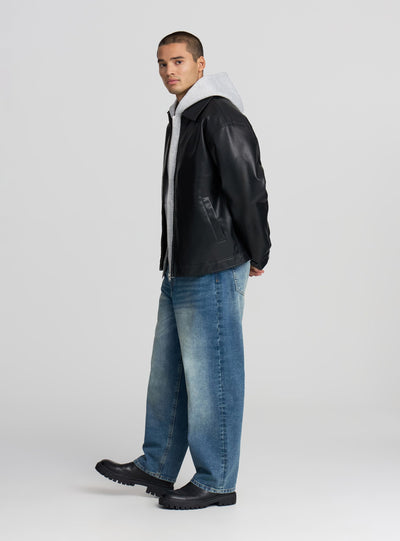 Jeans super-baggy cinque tasche