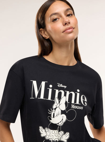 T-shirt ampia con stampa Minnie®