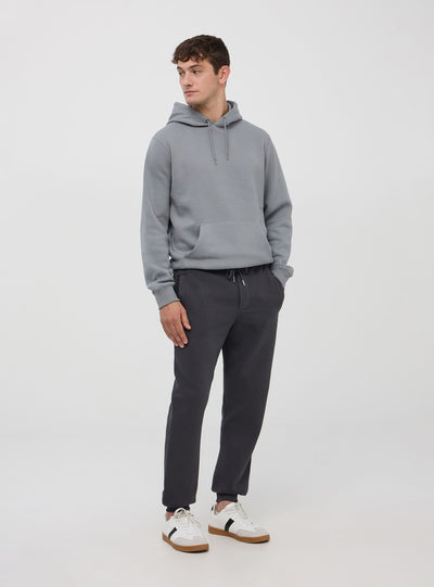Pantaloni tuta pesanti con coulisse e polsini