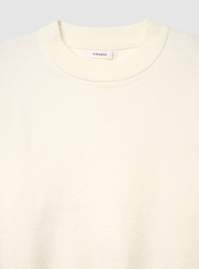 Maglia girocollo a tinta unita