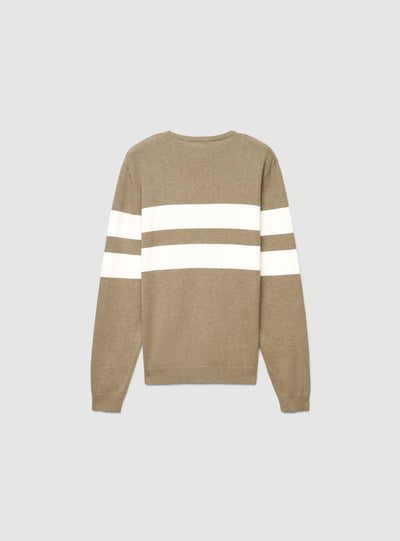 Maglia girocollo a righe