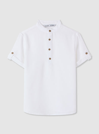 Camicia MC Tinta Unita