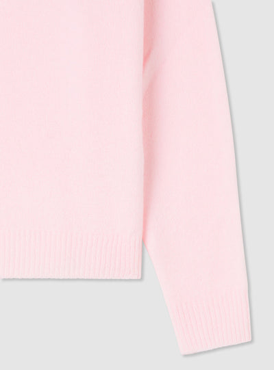 Maglia da bambina girocollo con maniche raglan