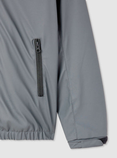 Giacca tecnica con cappuccio e zip