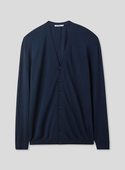 Plain-coloured cardigan
