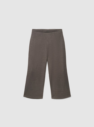 Pantaloni wide leg a tinta unita