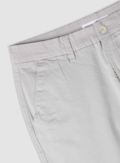 Solid colour skinny chino trousers