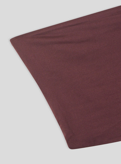 Top crop in a solid colour band