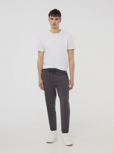 Pantaloni tuta leggeri con coulisse e tasche