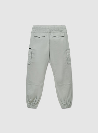 Pantaloni cargo con coulisse e tasche