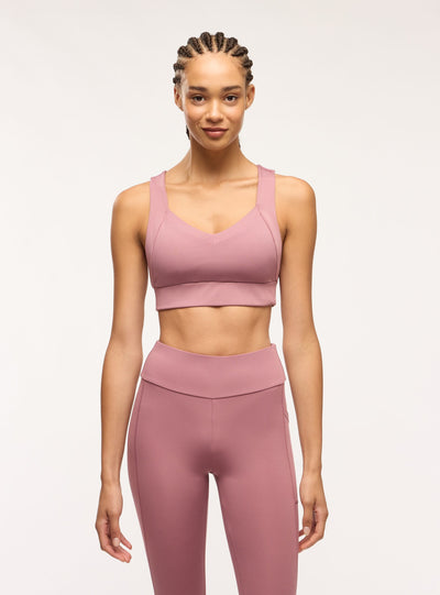 Bra top sportivo con oblò