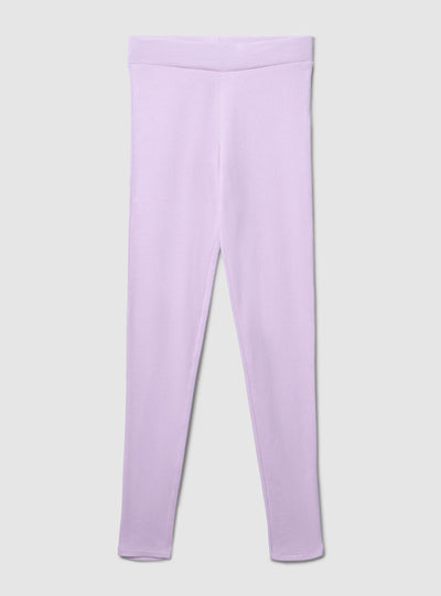 High-waisted long leggings