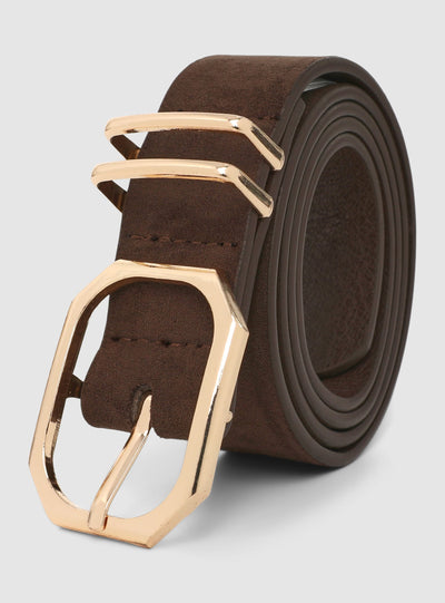 Ceinture unie avec boucle