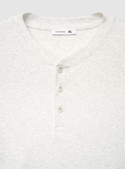 T-shirt manica lunga serafino a tinta unita