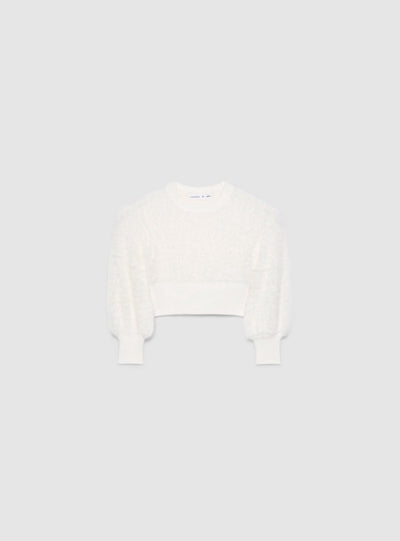 T-shirt court effet pelage uni