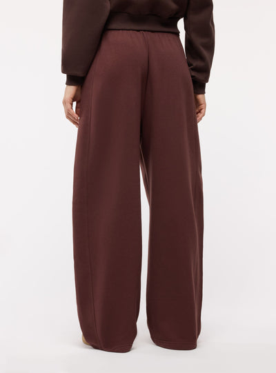Pantaloni tuta lunghi tinta unita