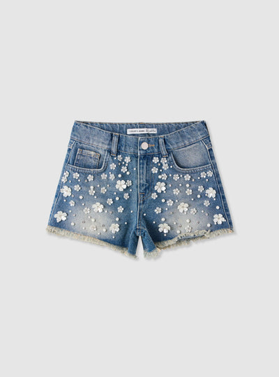 Pantalone Jeans Corto Applicazioni