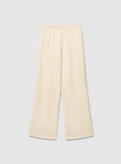 Pantaloni wide leg a tinta unita
