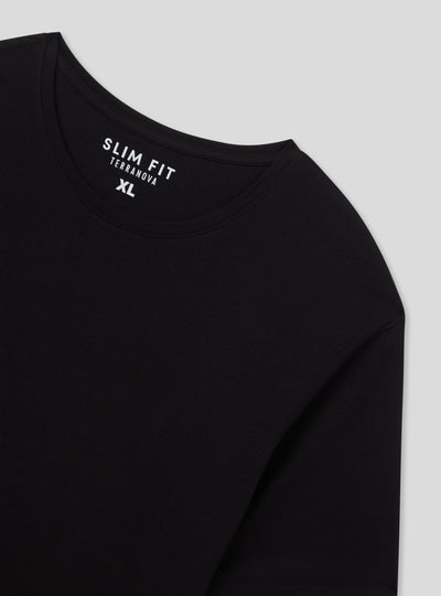 T-shirt slim fit tinta unita