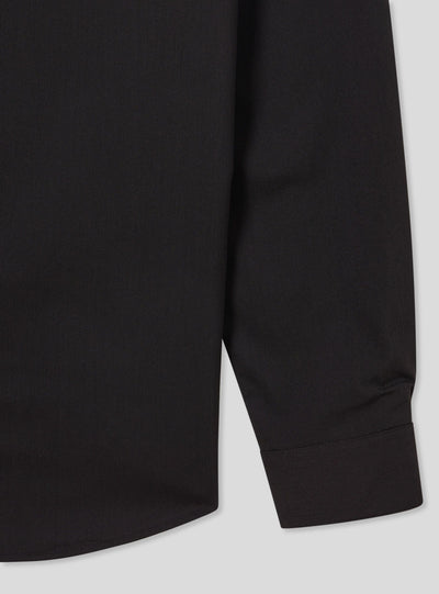 Camicia popeline stretch tinta unita