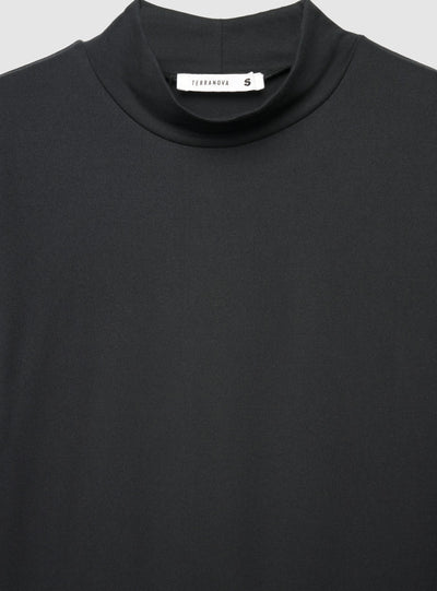 T-shirt body a lupetto tinta unita