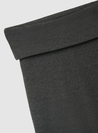 Leggings lunghi a zampa con baschina