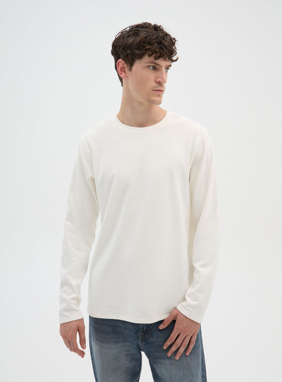 T-shirt termica a maniche lunghe tinta unita