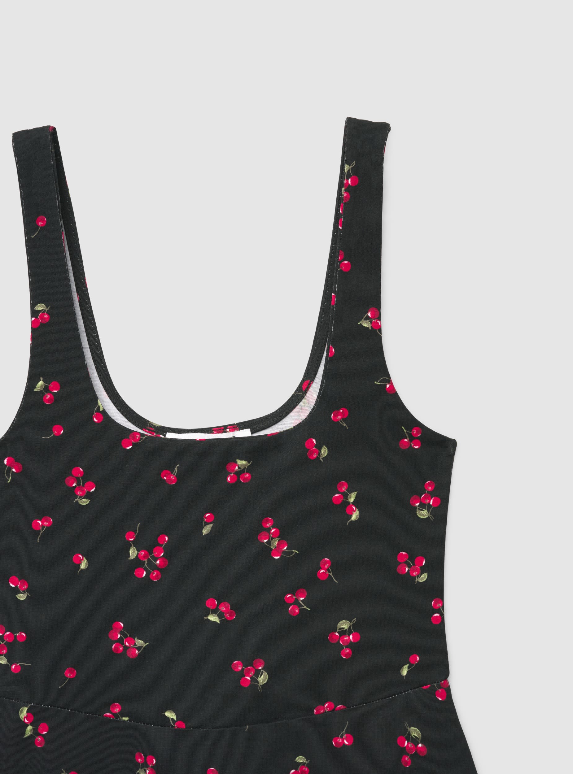cherry print skater dress Brunch Plans Cherry Halter Skater Dress