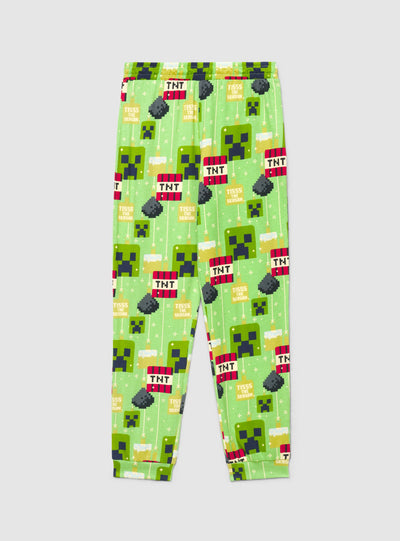 Set pigiama lungo Minecraft® con stampa