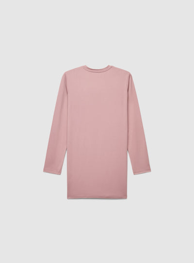 T-shirt pigiama maxi con stampa