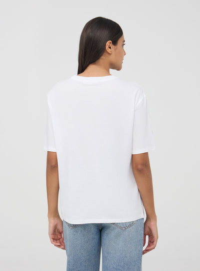 T-shirt oversize basic a tinta unita