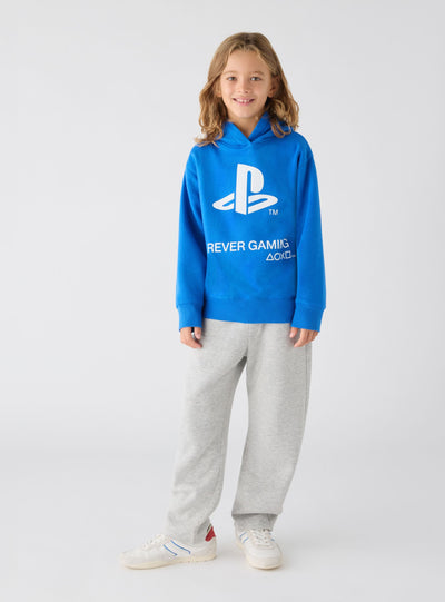 Felpa con cappuccio con stampa playstation®