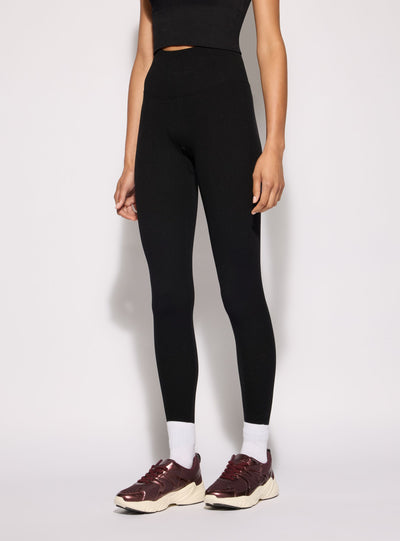 Leggings sportivi lunghi seamless arricciati