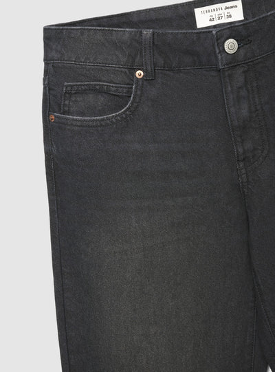 Jeans maxi wide leg a vita bassa
