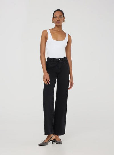 Square neck bodysuit