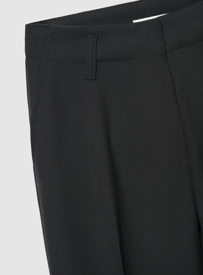 Pantaloni wide leg a tinta unita