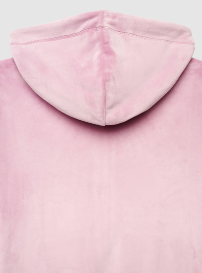 Felpa con cappuccio e zip tinta unita