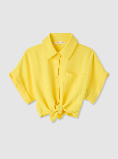 Camicia MC Tinta Unita