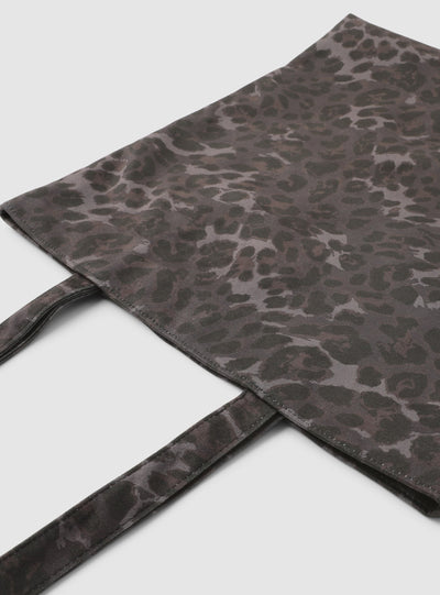 Shopper con stampa animalier
