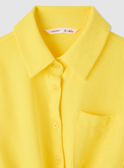 Camicia MC Tinta Unita