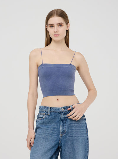 Top crop a costine seamless