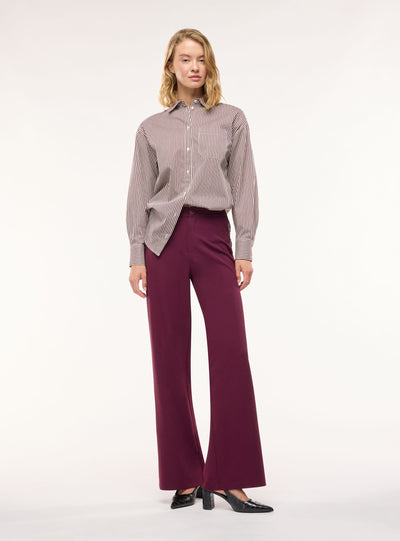 Camicia ampia a righe